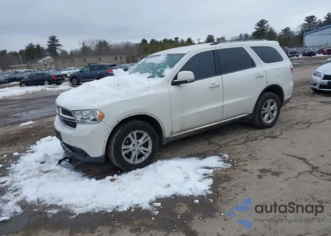 2012 Dodge Durango Crew z USA, uszkodzony, nr VIN 1C4RDJDG6CC318037